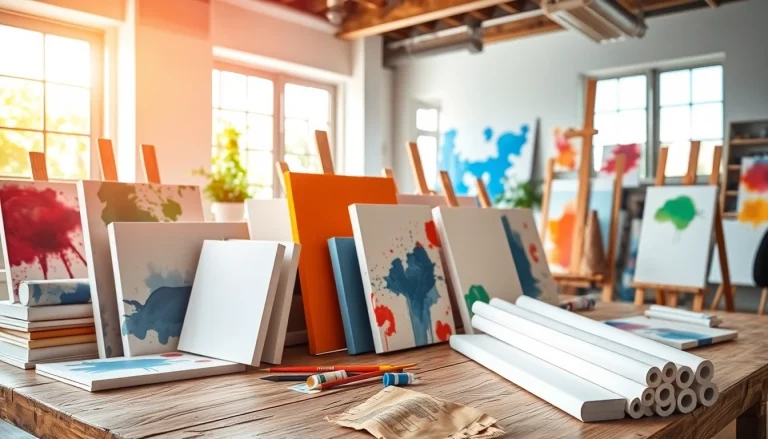 Canvas Keuze en Toepassingen voor Creatieve Projecten