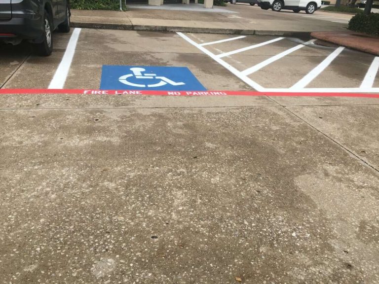 Top Parking Lot Paint Contractors Near NAS Meridian Mississippi